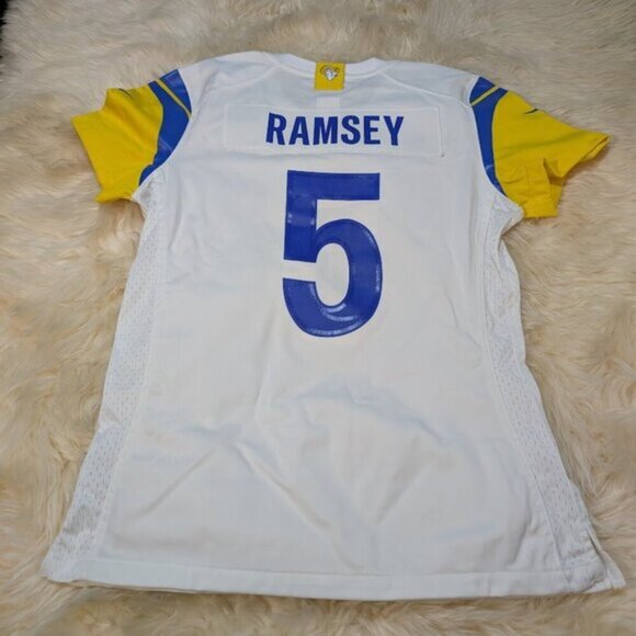Nike NFL Jersey Los Angles Rams Jalen Ramsey #5 Size Small - Picture 8 of 8